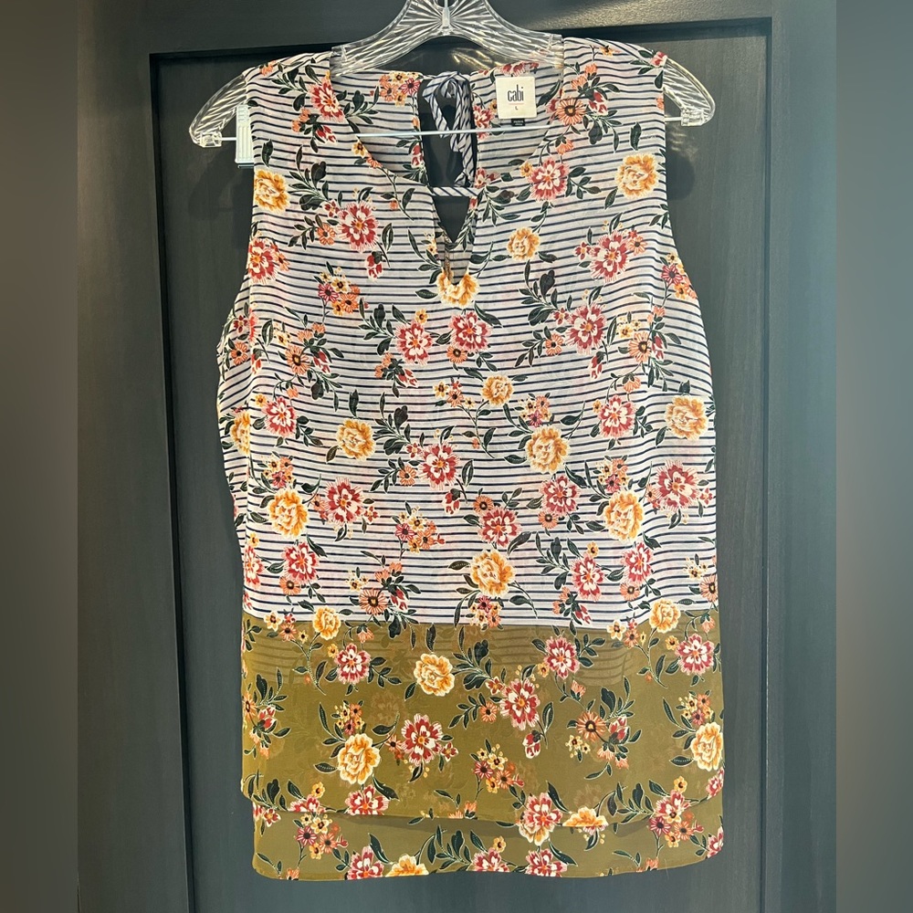 CAbi sleeveless top